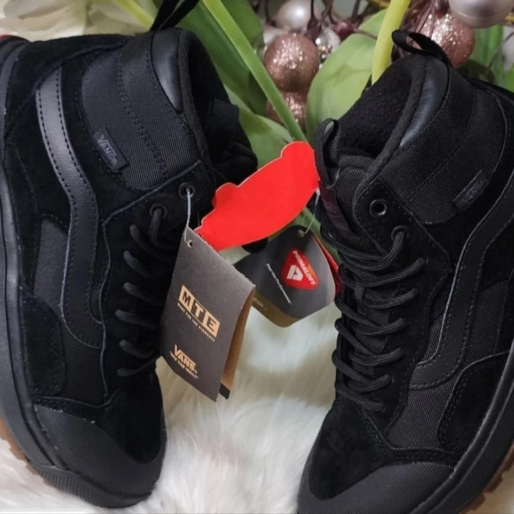 Vans Unisex Adult UltraRange Exo Hi MTE Black GUM Shoes Women's New